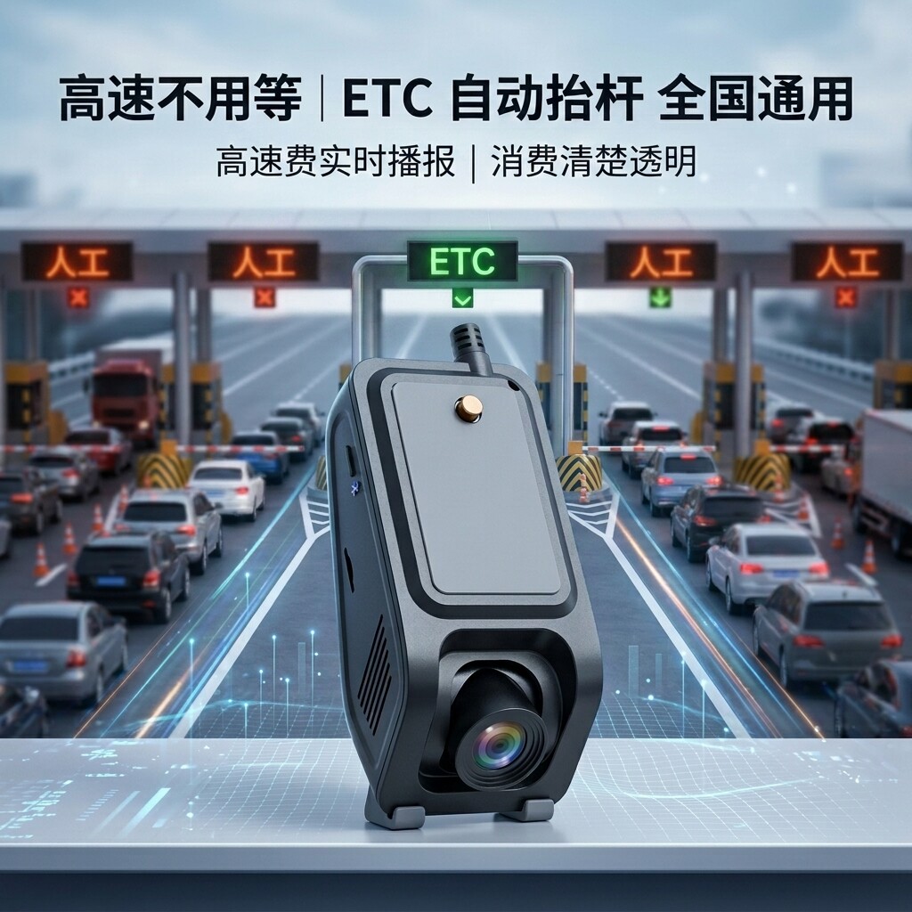 ETC行车记录仪一体机WIFI高清