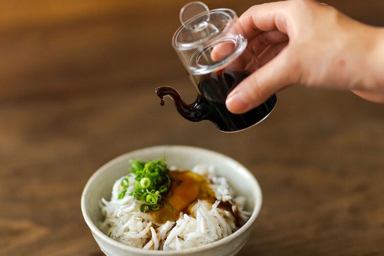 现货 日本进口 手工职人 耐热玻璃 日式调味壶 酱油壶 调味瓶
