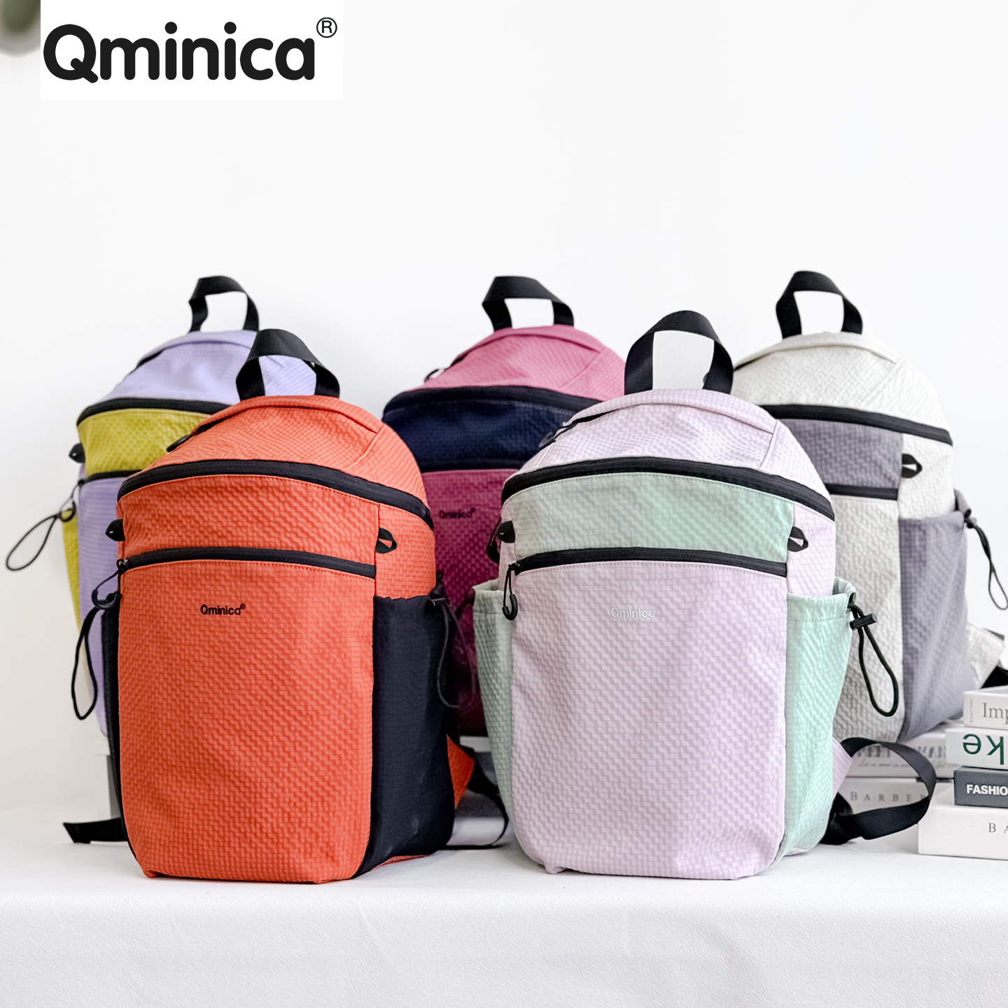 Qminica轻量化户外旅行登山包