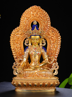 黄铜民族风地藏王菩萨摆件