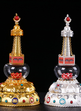 民族风用品天眼水晶舍利塔