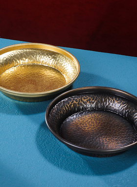 鎏金水五路供奉盘藏传密宗财神