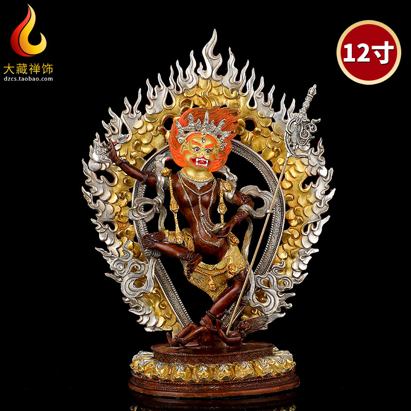 佛像密宗鎏金鎏银居家供奉空行母