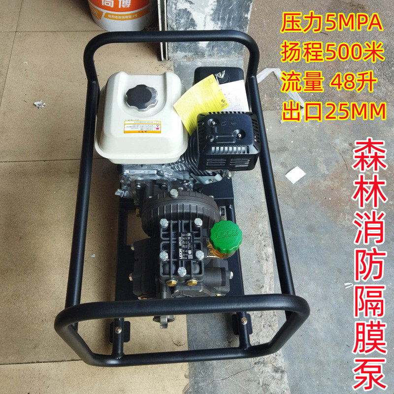 隔膜泵森林消防水泵高扬程