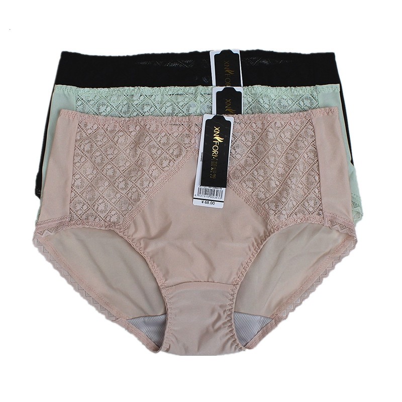 文胸女士中腰平角裤