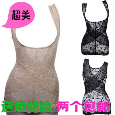 培尔迷4947塑身美体背心腹背局部双层薄款内衣束身收腹衣两个包邮
