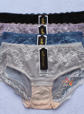 雪妮芳X61810/61811/62810文胸配裤X11810蕾丝网纱中腰三角裤
