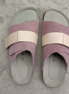 岛外DAOWAI软木拖鞋男女外穿魔术贴运动休闲文艺kyoto系列