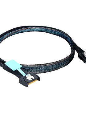 MCIO Slimline SFF-8654 4i转MINI SAS SFF-8087服务器数据连接线