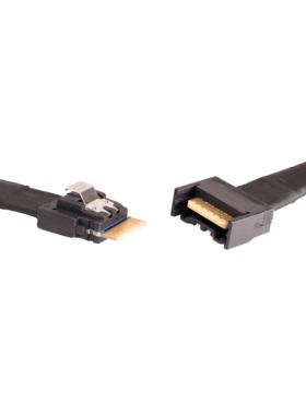 Gen5 MCIO 4X Slimline SFF-8654 4i转SFF-8654 4i服务器连接线