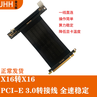 PCIE16直角3060显卡转接