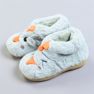 426男女儿童卡通毛茸茸高帮棉鞋 80245加绒加厚秋冬保暖宝宝小靴子