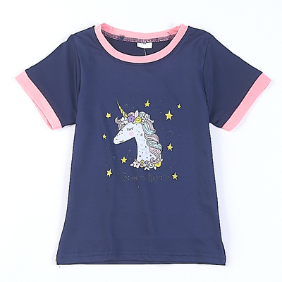 可爱卡通圆领儿童打底衫上衣T恤