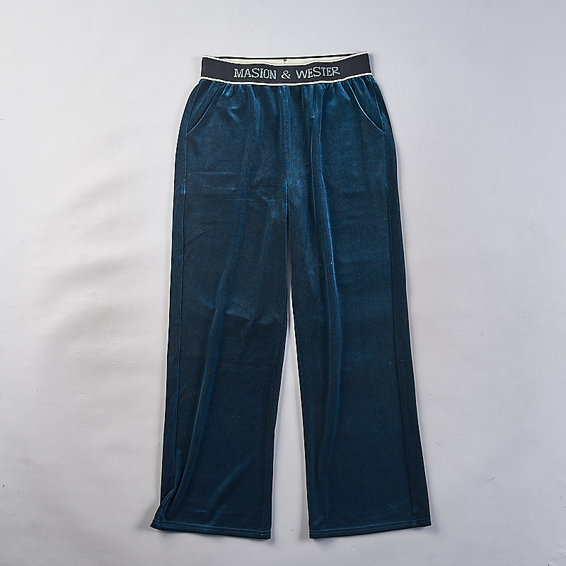 纯色阔腿裤直筒休闲长裤