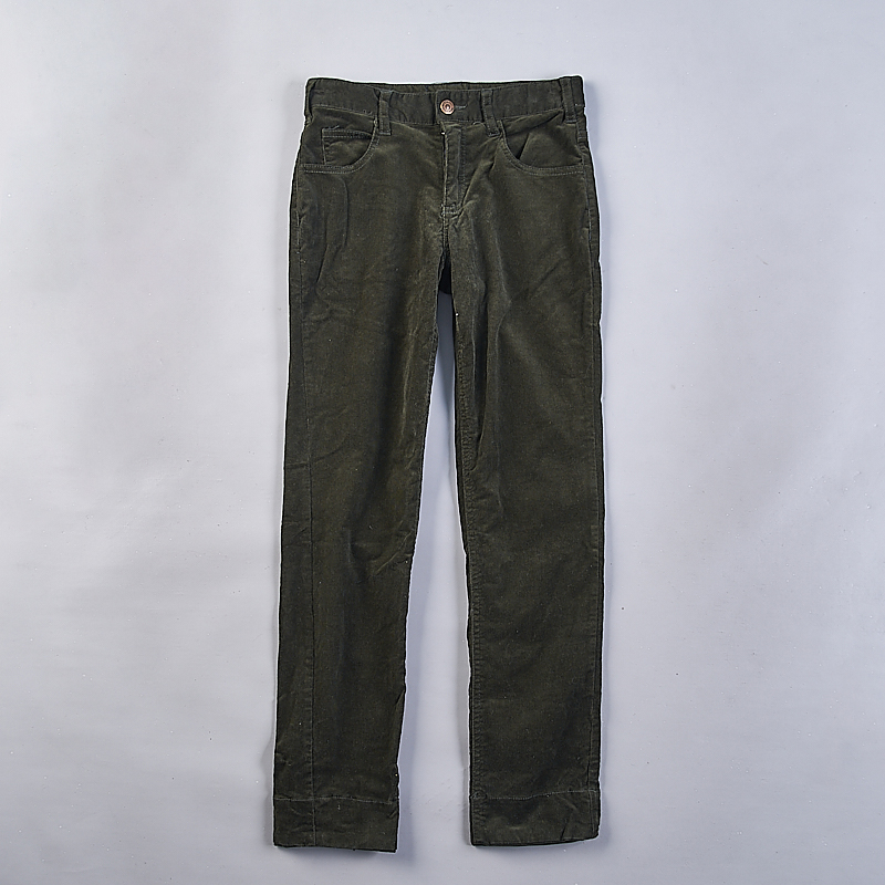 外贸日单女童灯芯绒休闲裤