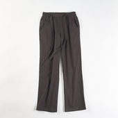 出口韩国苎麻棉阔腿裤 女H85086春夏舒适松弛感高腰系带高级感长裤