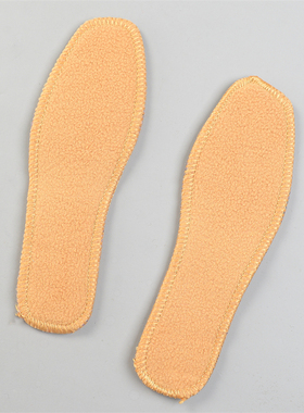 一双装精品仿羊毛鞋垫男女11.4L82542秋冬季吸湿抗菌保暖棉鞋垫子