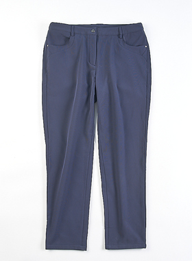 韩国单大码纯色直筒休闲裤女34H81583春秋冬加绒日常通勤百搭长裤