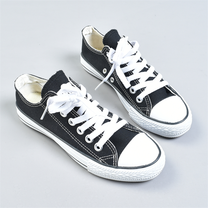 外贸鞋男女学生范帆布鞋子34L81913经典复古低帮板鞋休闲百搭单鞋