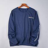 228日单宽松长袖 T恤女H78514春新款 字母印花百搭直筒卫衣休闲上衣