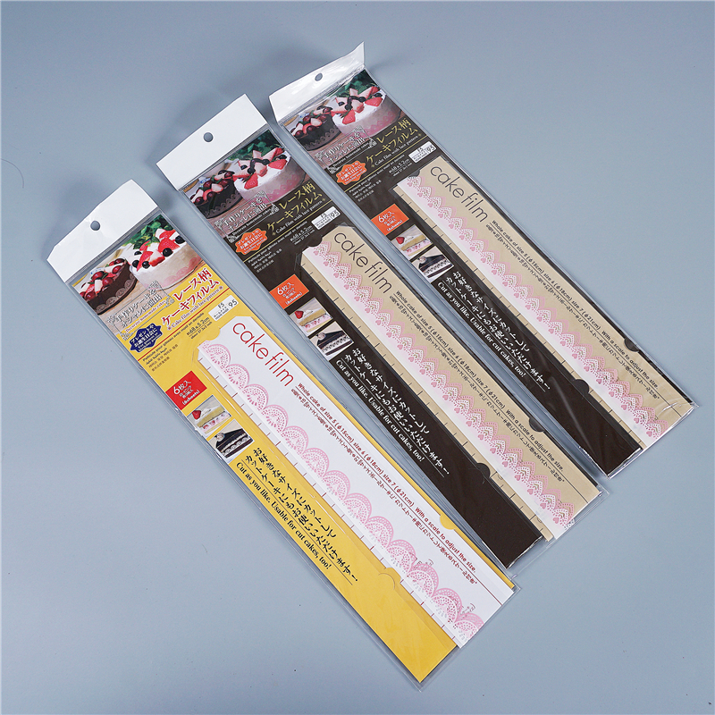 511日单慕斯围边生日蛋糕配件A56透明膜装饰软塑料纸烘焙包装