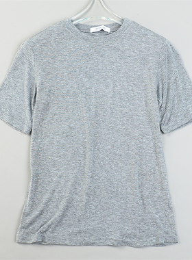 韩版超柔亲肤短袖T恤女84053夏季新款凉感透气休闲纯色打底衫上衣