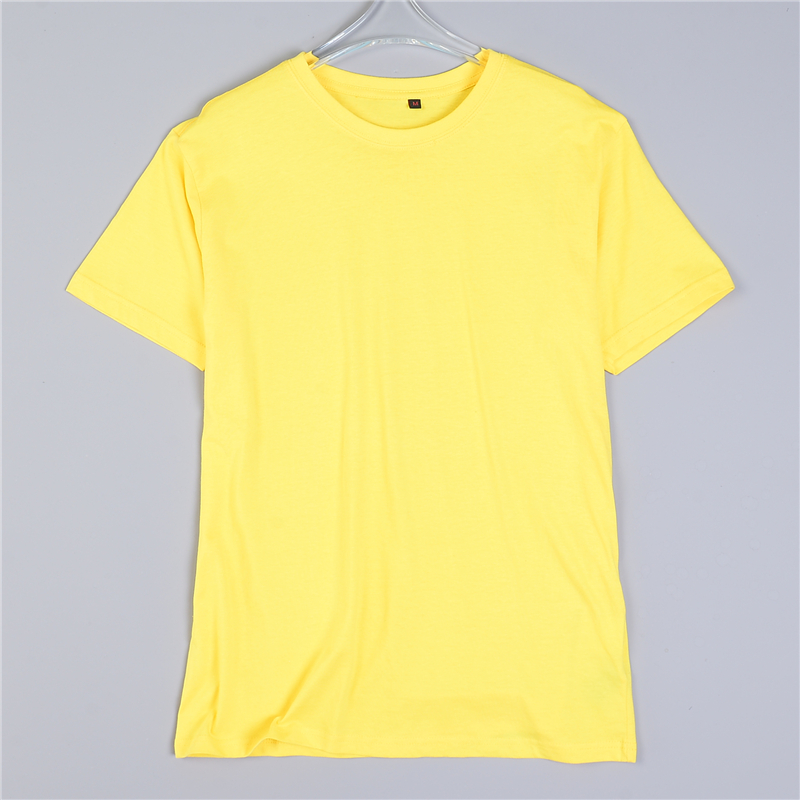 男女生全棉短袖T恤纯色休闲上衣