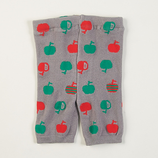 毛线裤 1018日单女童宝宝针织裤 H73668春秋儿童高腰弹性洋气五分裤