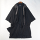 精品日单暗黑系斗篷外套男女H84694春季 飘逸显瘦开衫 日式 和服宽袖