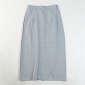 包臀开叉一步裙中长裙 半身裙女L85367春夏日系高腰修身 港式 OL风格