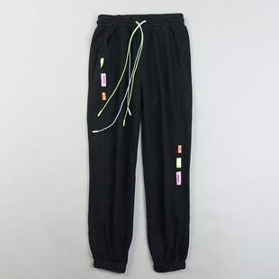 九分裤 外贸单男女生束脚卫裤 长裤 学生青少年休闲裤 L84128春秋新款