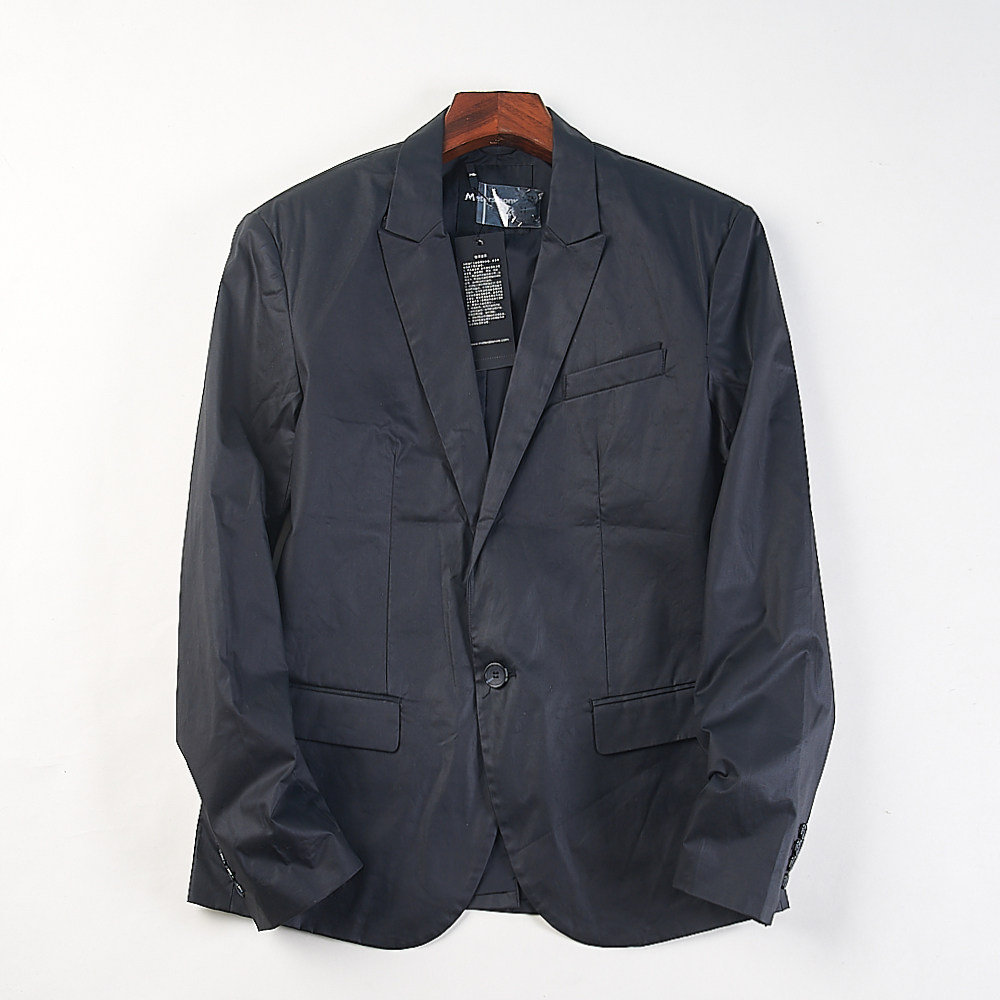 复古潮牌男士休闲西服外套H83837春秋纯色单排扣百搭时尚西装175,男装,休闲西服,淘宝优惠券,粉丝福利购,淘宝优惠卷