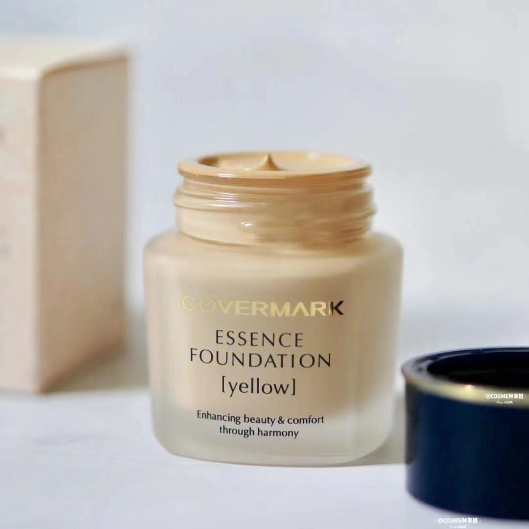 covermark傲丽珂芙缦中草药修护粉霜日本养肤遮瑕防晒粉底霜30g
