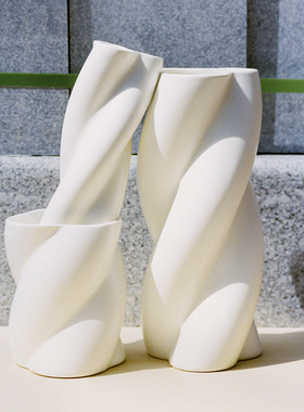 现货AHD｜studiososlow棉花糖花瓶 陶瓷花器家居摆件创意节日礼物