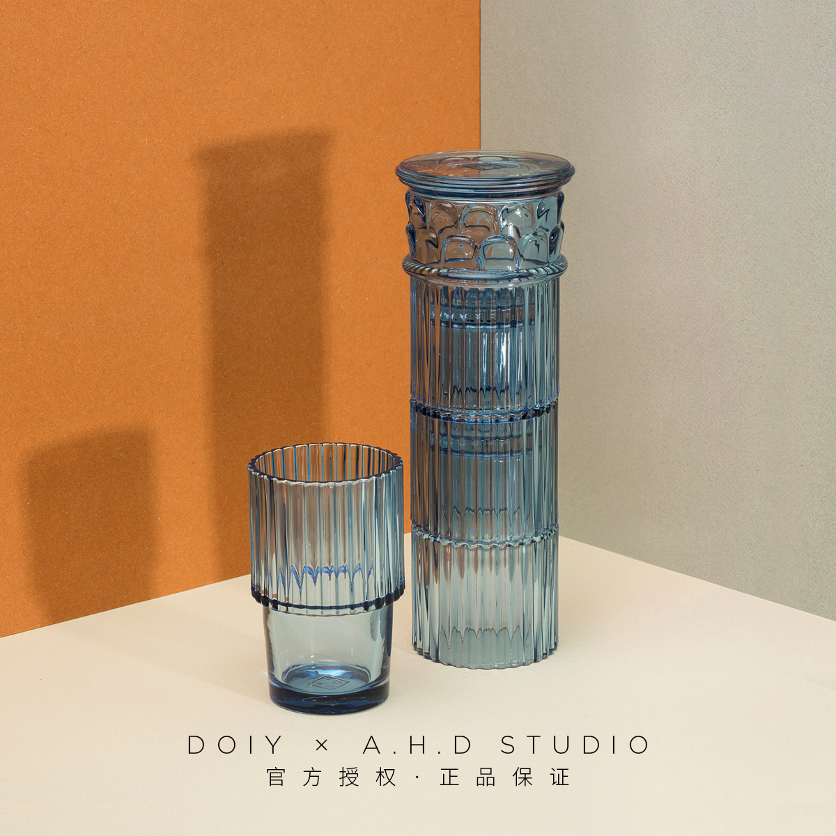 doiy西班牙罗马柱可堆叠玻璃杯