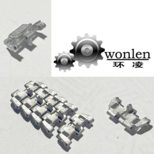 134 美國M107 M578坦克模型金属履帶 M110 环凌