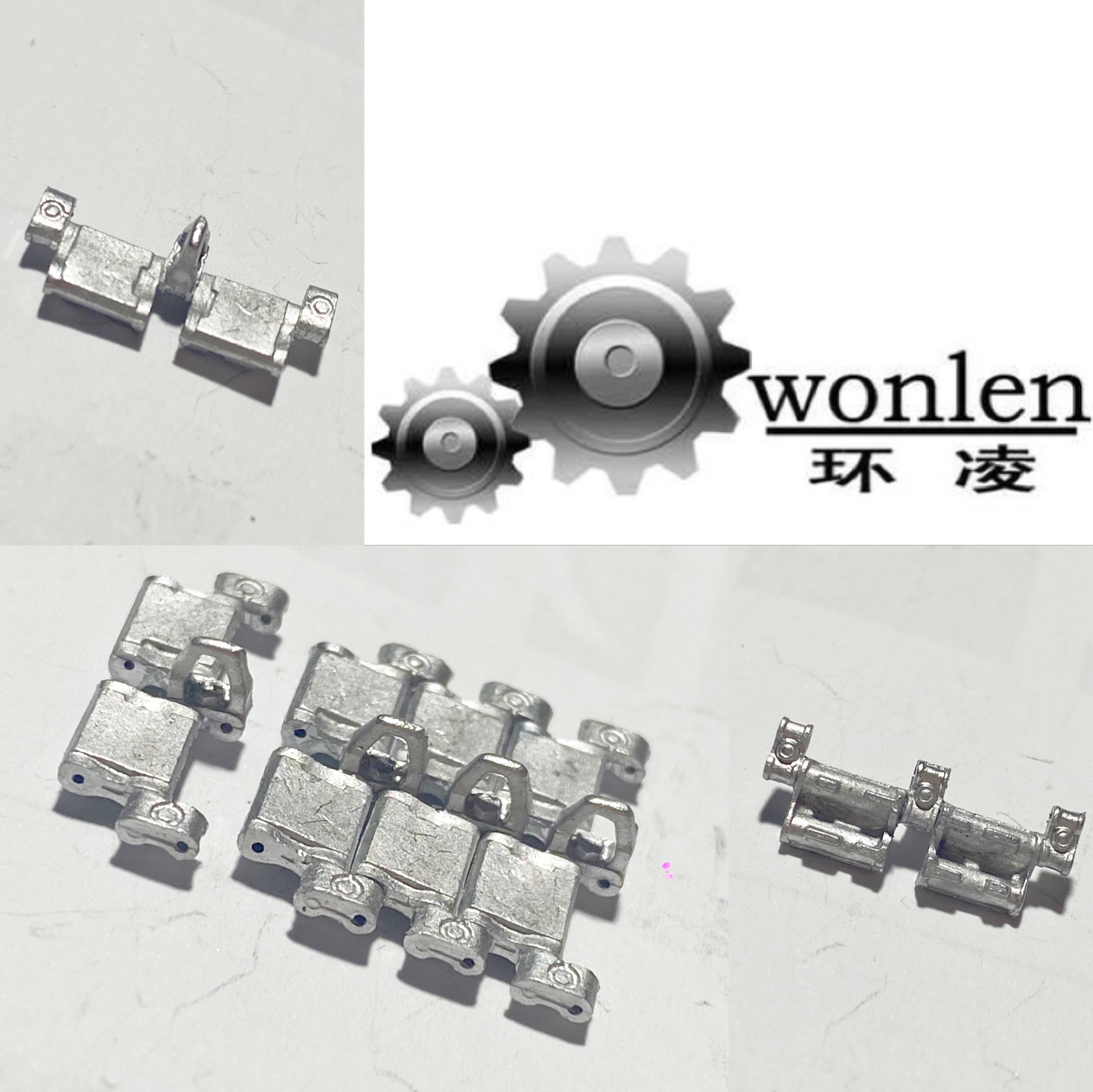 苏联自行火炮模型金属履带