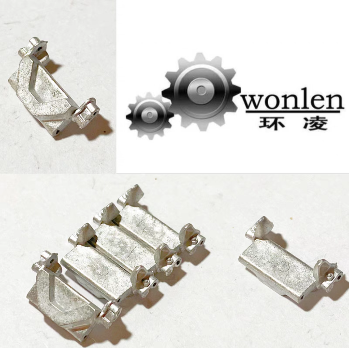 1:32 175B FOV谢尔曼M4坦克模型金属履带