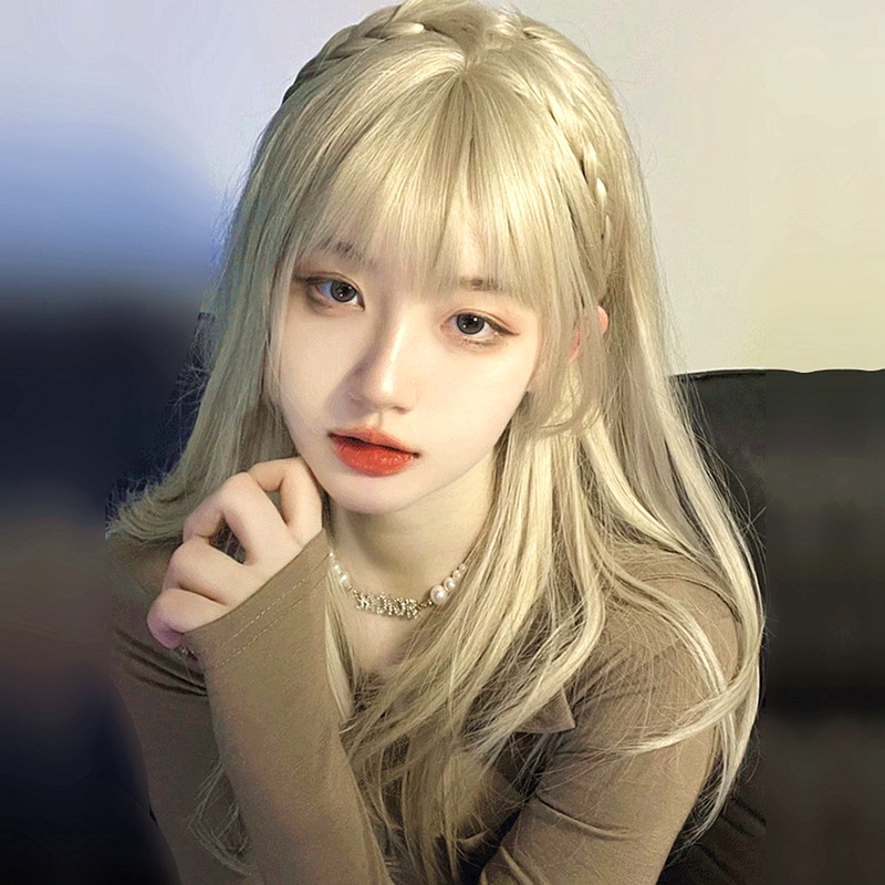 日系动漫cos长直发假发