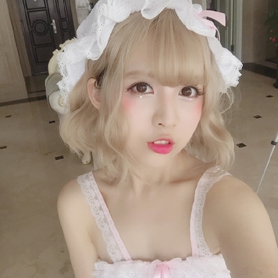 taobao agent Fashionable wig, comics, bangs, for transsexuals, cosplay, curls