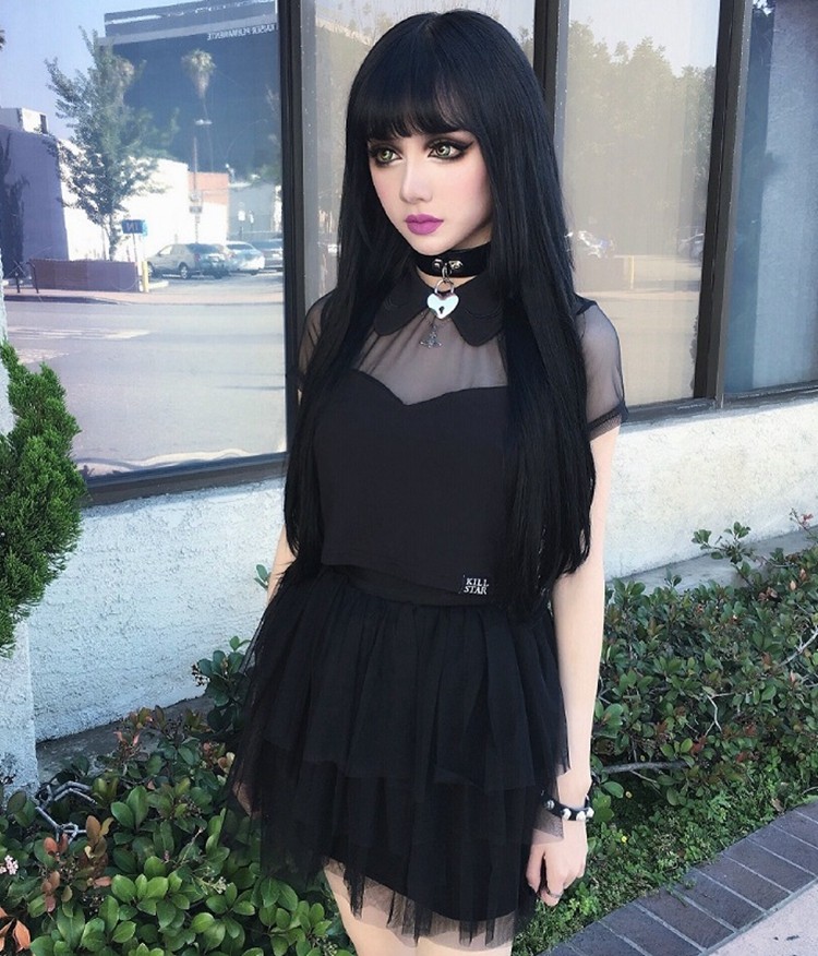 Perruque Long cheveux raides - Ref 2614024 Image 4