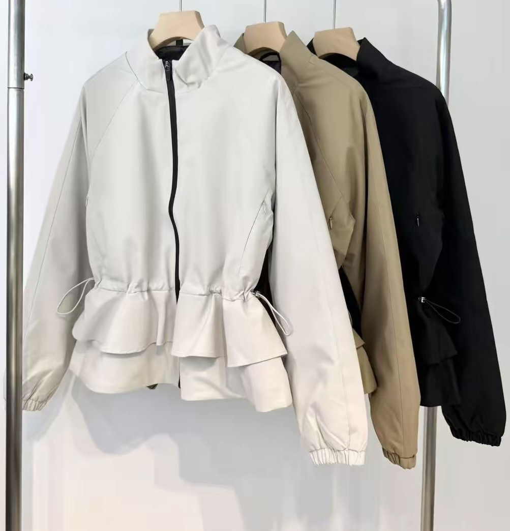 90白鹅绒夹克女轻薄防风防水外套百搭上衣 高尔夫外套