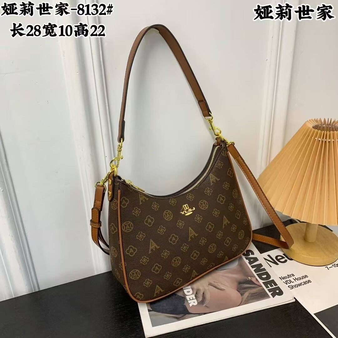 2025新款女包高品质轻奢复古腋下包