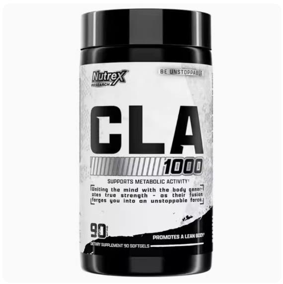 【保税直发】美国进口NUTREX CLA共轭亚油酸软胶囊90粒配合运动
