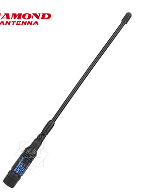 日本钻石天线 RH707 双频段144/430MHz手持对讲机 21cm 软质天线