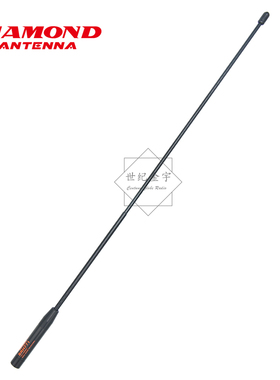 日本钻石SRH771双段手持对讲机手台天线144/430MHz 40cm可收航空