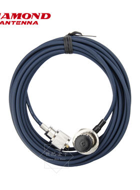 日本钻石天线2D5MR馈线车载电台对讲机5米卡边连接线 2D5MR 50-2