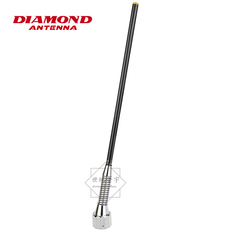 日本钻石天线SR-780 车载对讲机UV双段玻璃钢天线 带角度 44cm