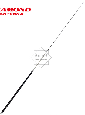 日本钻石天线 HF40FXW 短波电台车载/固定单频段天线 7MHz 140cm