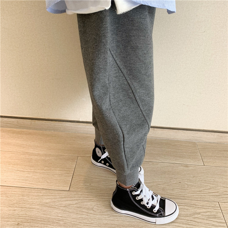 童童妈定制男童休闲宽松针织棉加绒厚运动裤儿童束脚哈伦裤秋冬装,童装/婴儿装/亲子装,裤子,淘宝优惠券,粉丝福利购,淘宝优惠卷